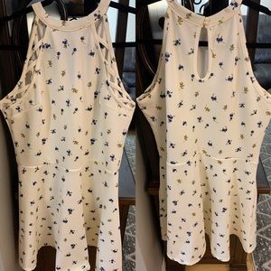 No Boundaries fit and flair dress (XL/15-17)